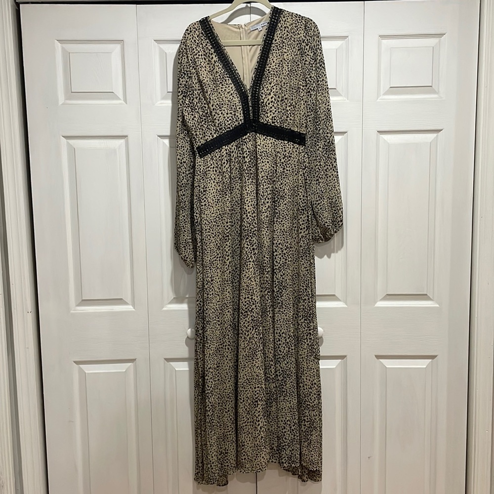 Baltic Born Cheetah Print Maxi Dress